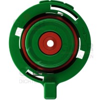 Mixerflansch kpl., grün Mixerflansch kpl., grün