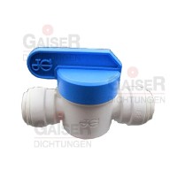 Absperrhahn aus PP Absperrhahn aus PP