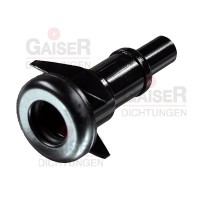 Wasserkupplung schwarz Wasserkupplung schwarz