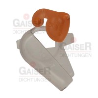 Produktrutsche rechts, orange Produktrutsche rechts, orange