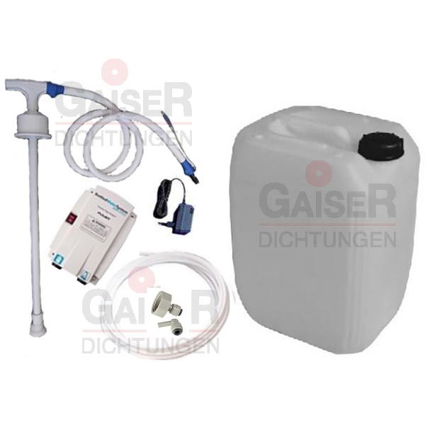 FLOJET Getränkepumpe - mit 20 Ltr. Wasserbehälter