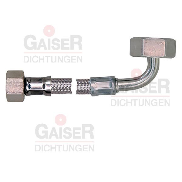 Flex-Schlauch 3/8&#039;&#039; IG - 3/4&#039;&#039; IG Winkel - 1 m