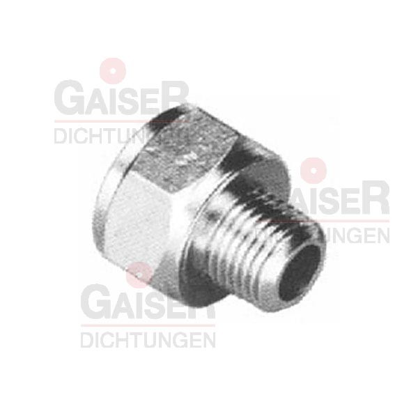 Reduzierung 3/8&#039;&#039;IG - 1/4&#039;&#039;AG zyl.