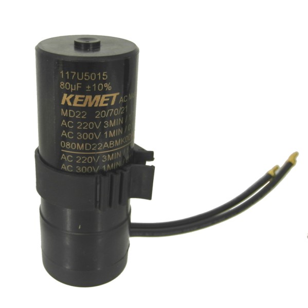 Kondensator KEMET 117U5015, 80 µF Sielaff