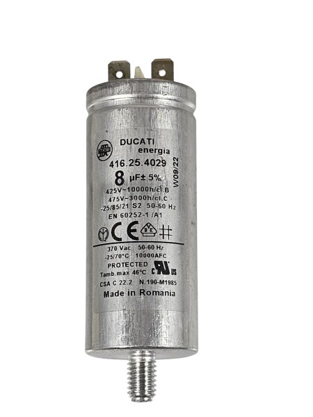 Kondensator 8 µF