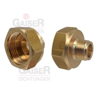 Reduzierung 3/4'' IG - 3/8'' AG zyl. Reduzierung 3/4'' IG - 3/8'' AG zyl.