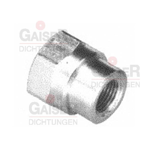 Reduziermuffe 1/4'' IG - 1/8'' IG zyl.